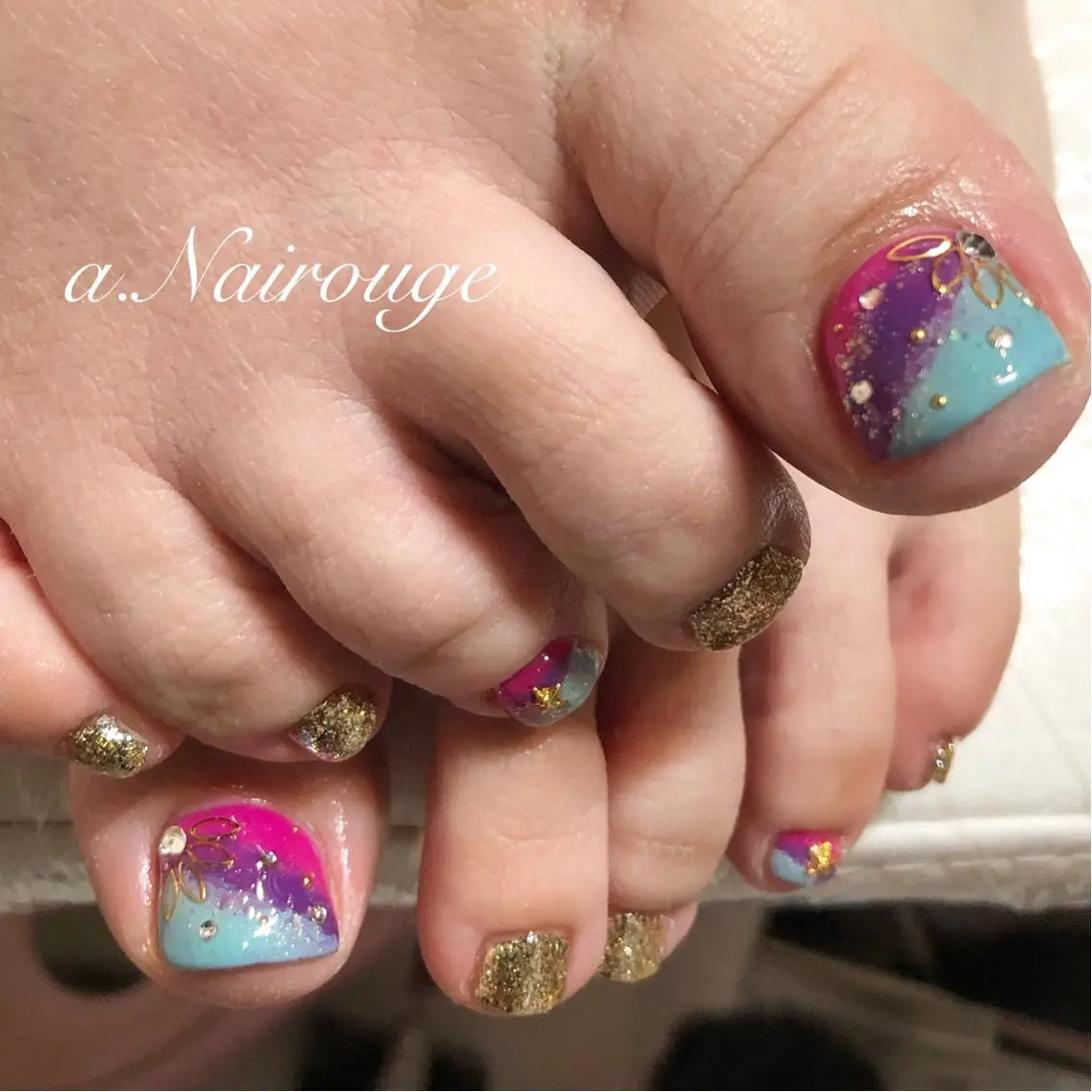 ネイル フットネイル Nail salon REIRISのネイルデザイン