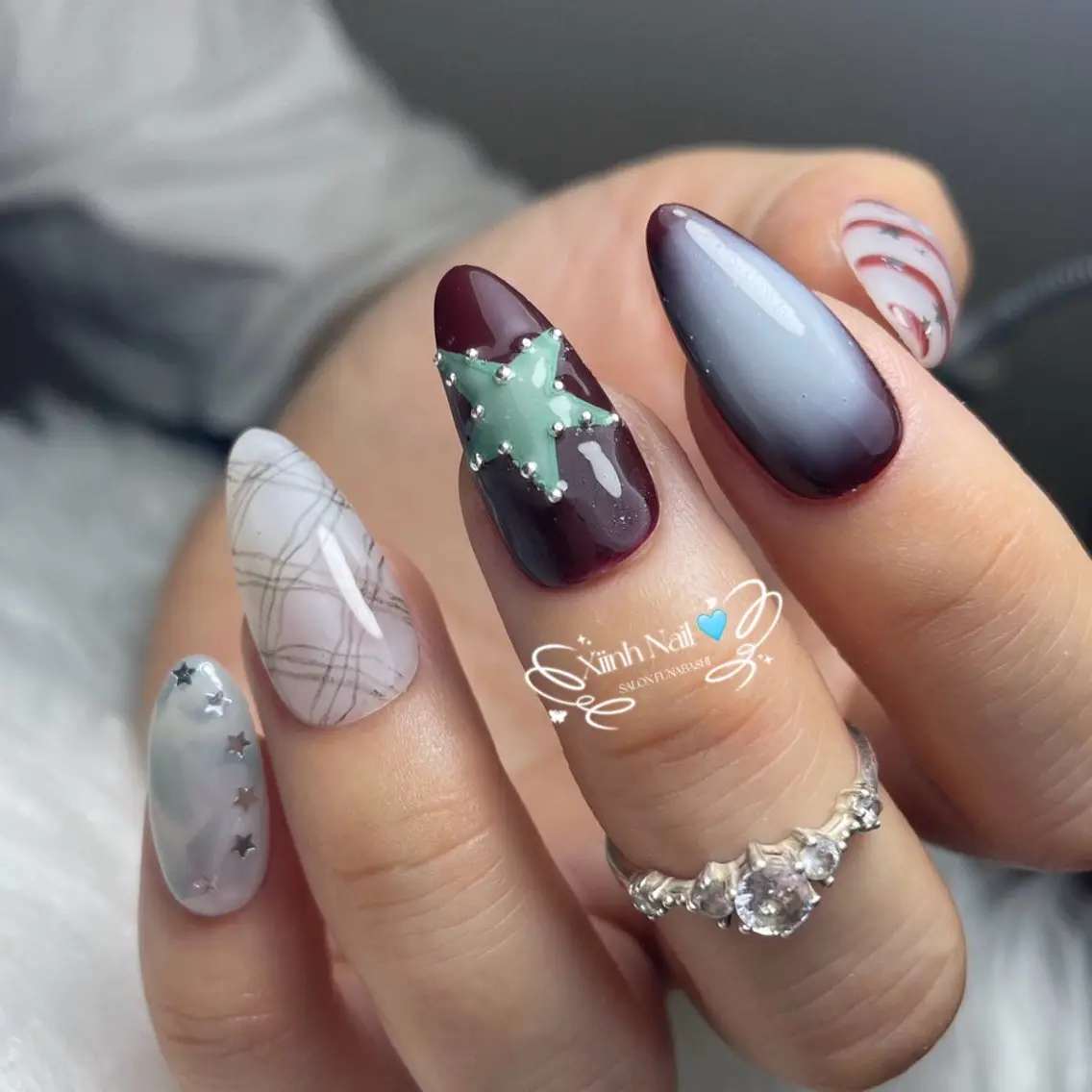 ネイル チークネイル 桜ネイル 長さ出し フットネイル ジェルネイル ハンドネイル XIINH NAIL SALONのネイルデザイン