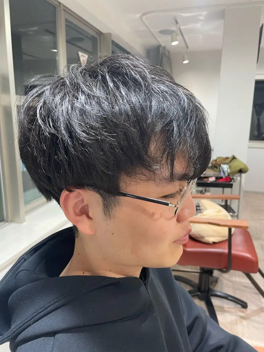 ショート メンズ 大山 透輝のヘアスタイル