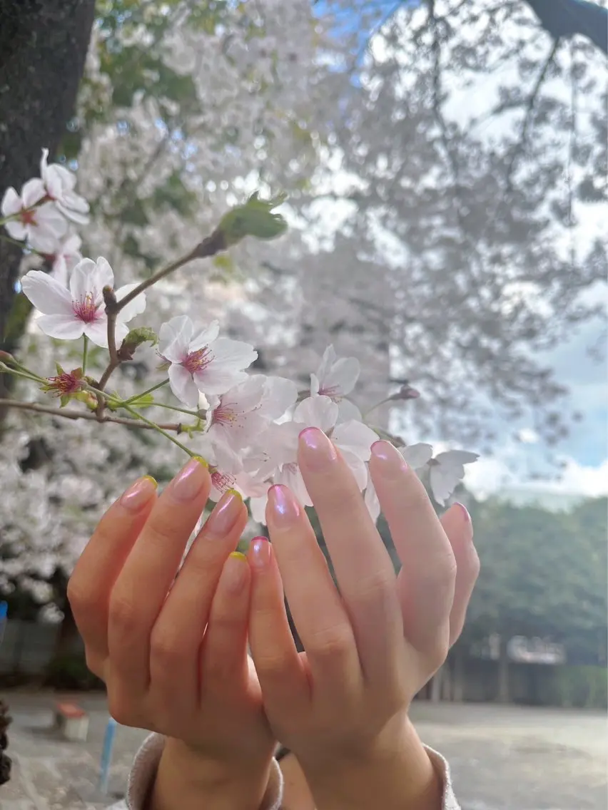 ネイル フレンチネイル ミラーネイル ハンドネイル U_Nail シンプル専門店のネイルデザイン