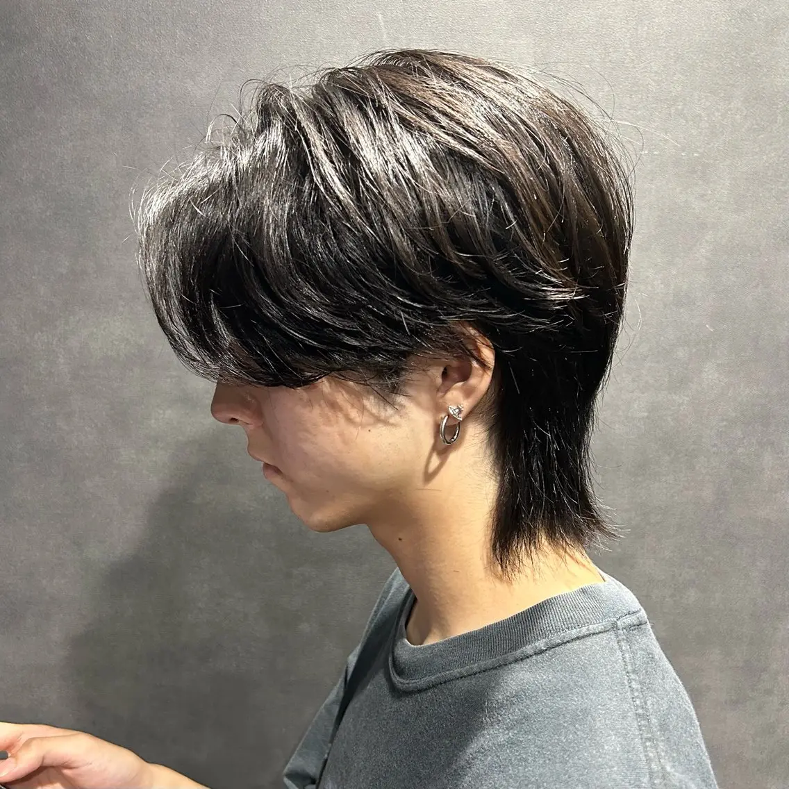 ショート ウルフカット カット パーマ指名率No1 メンズ特化ケイトのヘアスタイル