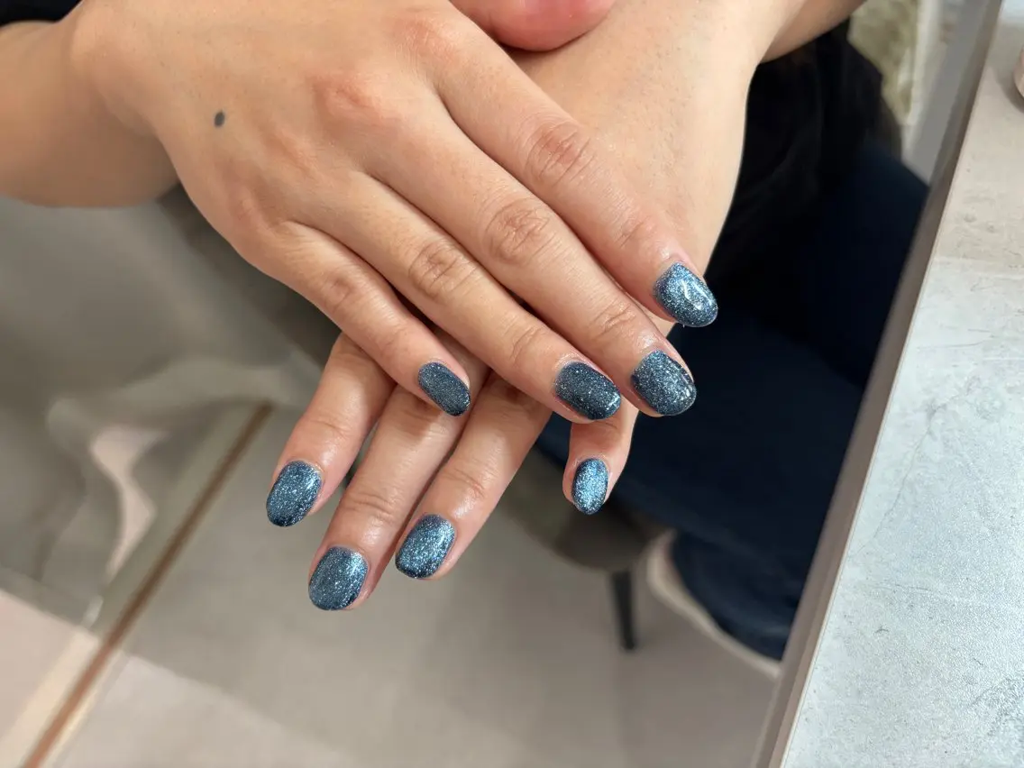ネイル フラッシュネイル フラッシュマグ マグネットネイル ハンドネイル Elpia🤎 nail salonのネイルデザイン