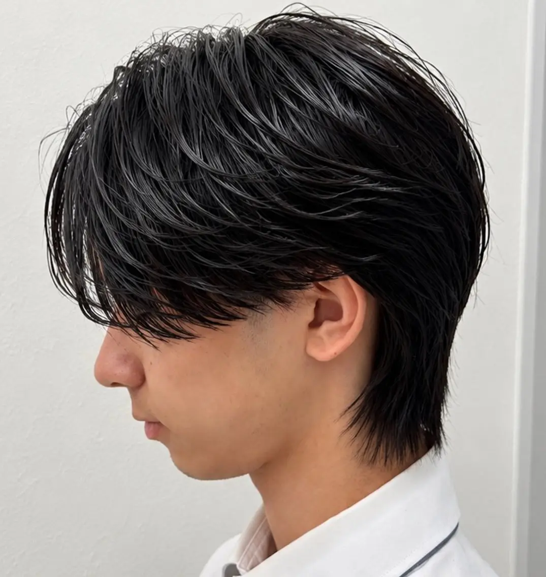 ミディアム カット パーマ 【色気×韓国ヘア】 DAISUKEのヘアスタイル