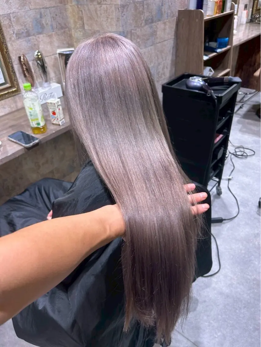 ロング カラー 和久井 琉空のヘアスタイル