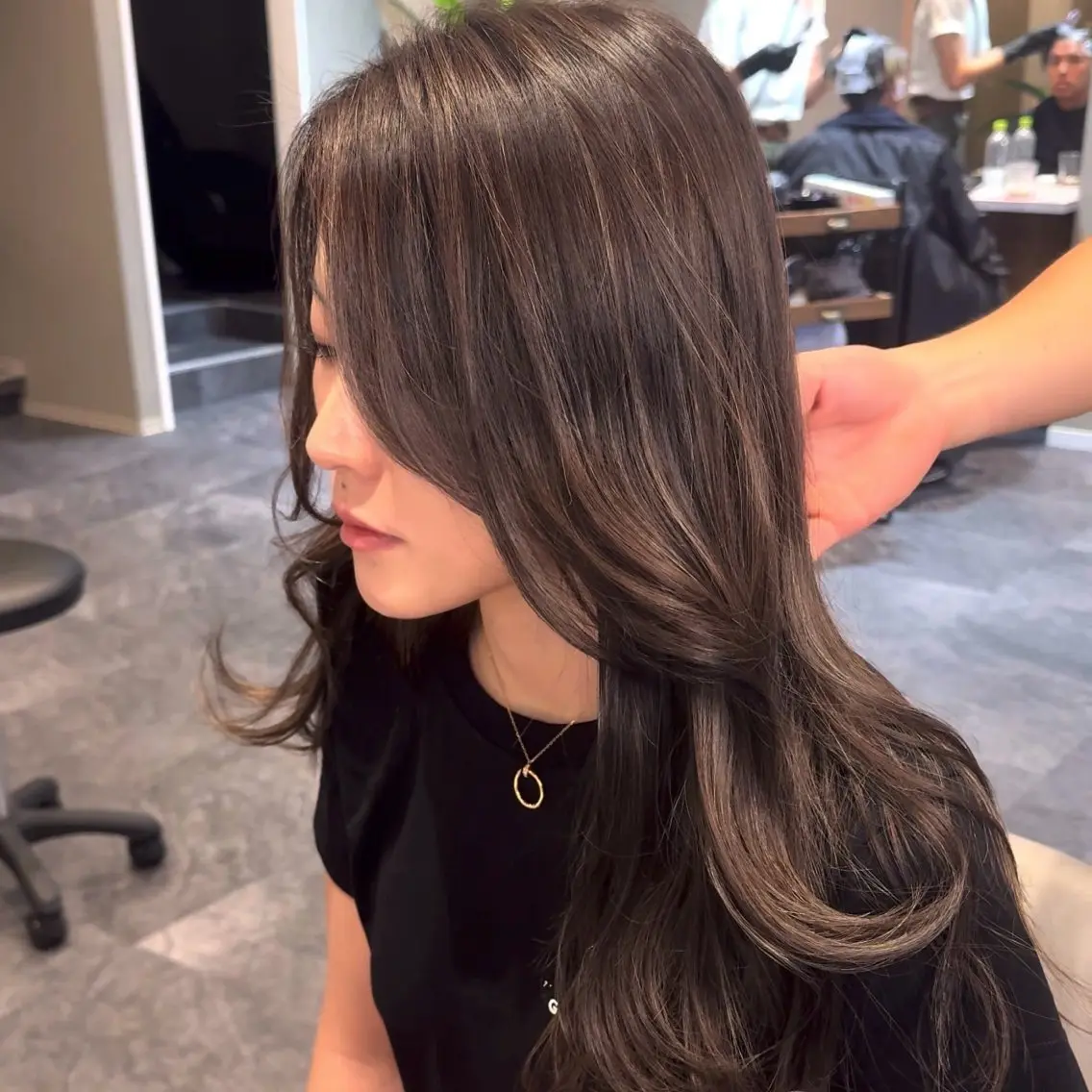 ロング カラー ヘアカラー 🇺🇸海外デザイン iCON TOKYOのヘアスタイル