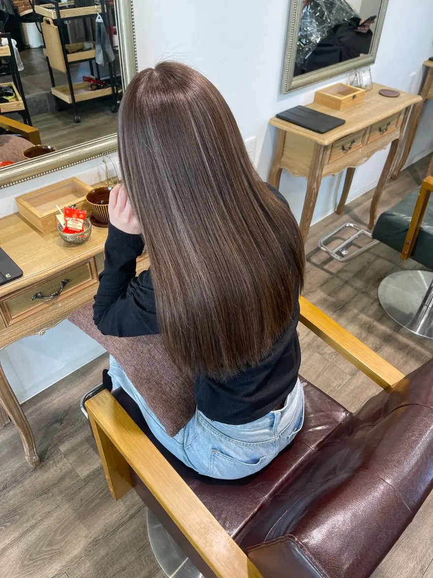ロング カラー Felice Erikaのヘアスタイル