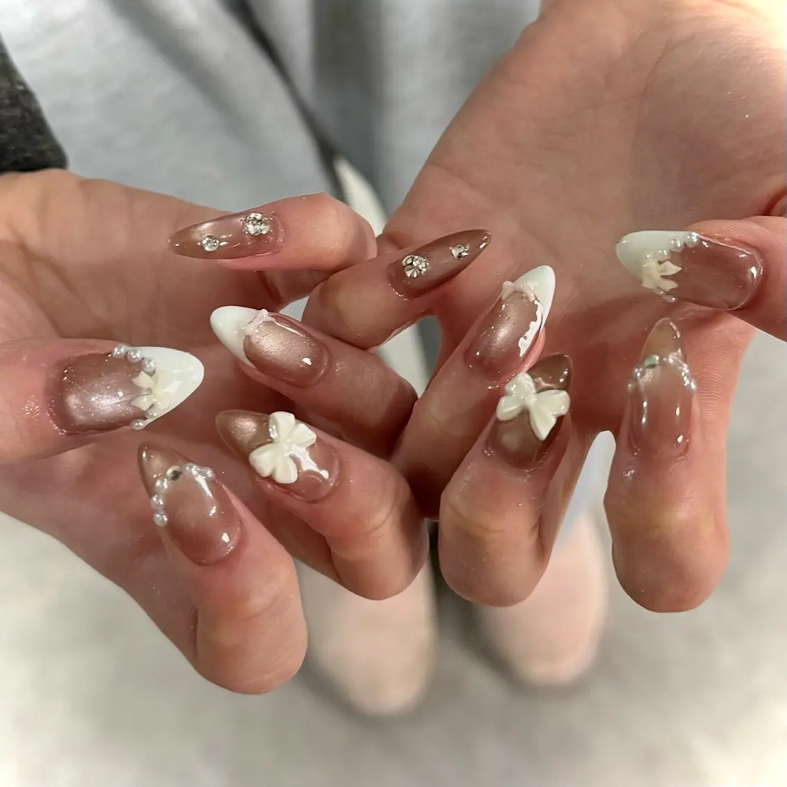 ネイル ハンドネイル フットネイル 𝙃𝙖𝙧𝙪⋆ ˚꩜。個性派のネイルデザイン