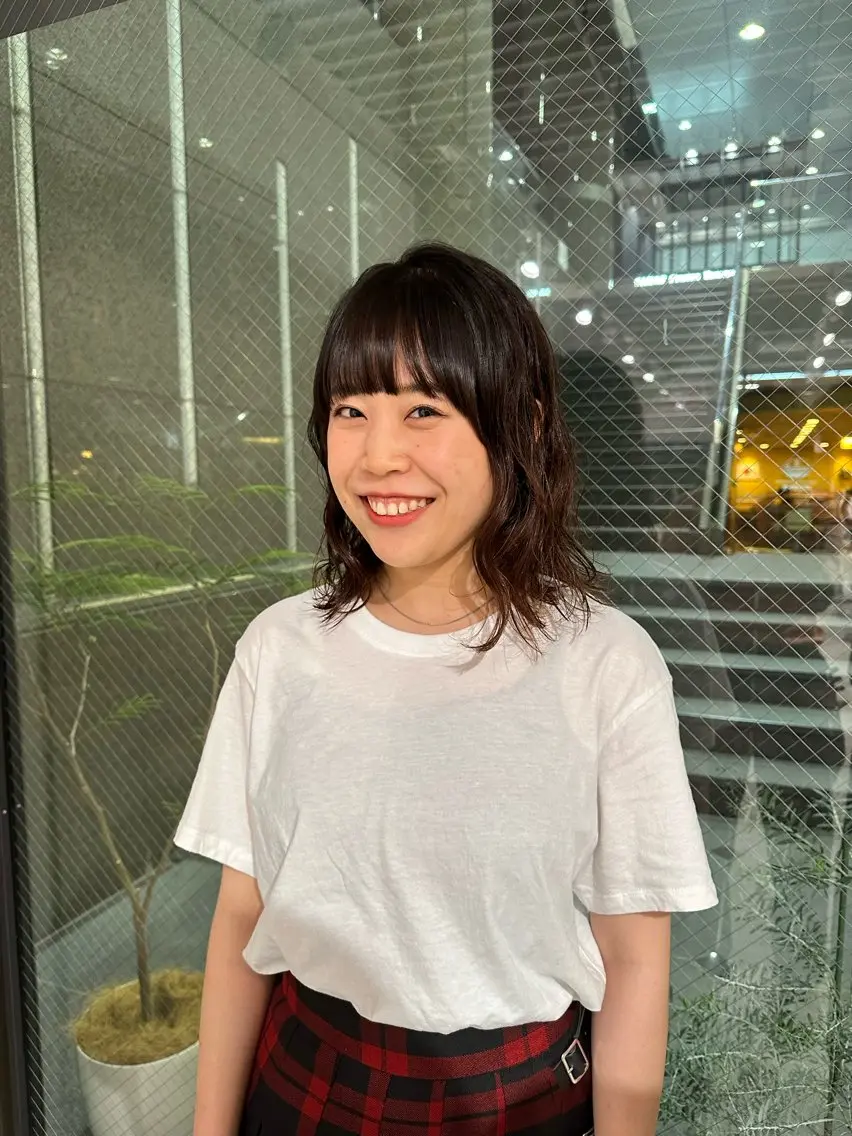 ミディアム ミディアムパーマ 酸性ストレート RUNA⭐️レイヤー /ボブ/似合わせ⭐️のヘアスタイル