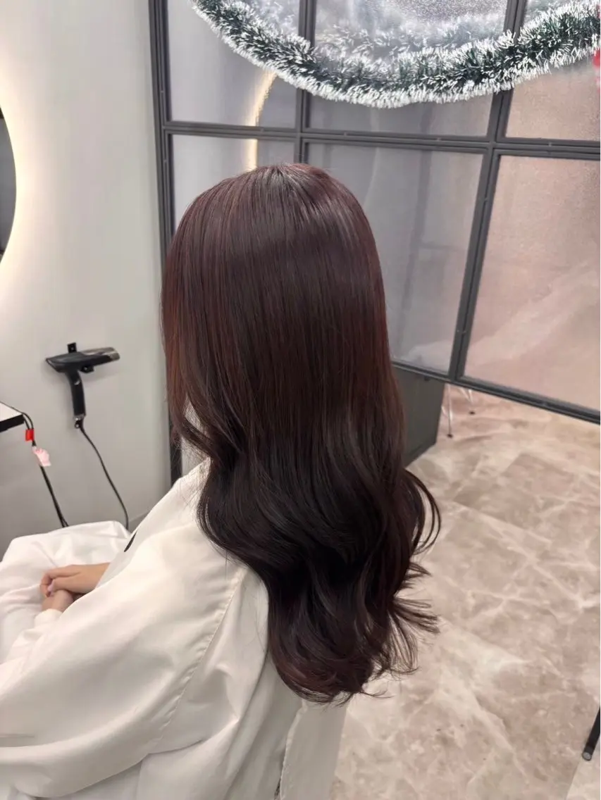 ロング ヘアカラー Marin 💗暖色カラー💗のヘアスタイル