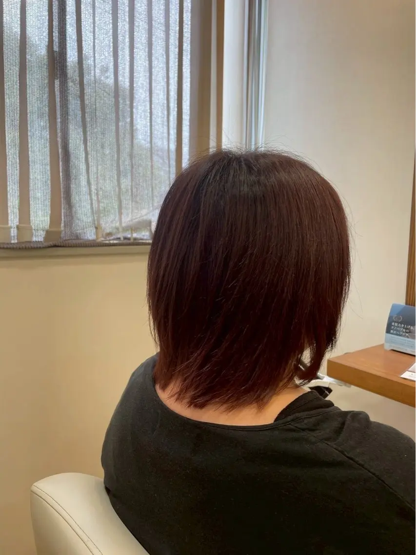 ミディアム 梨沙_ 蘇我2号店のヘアスタイル