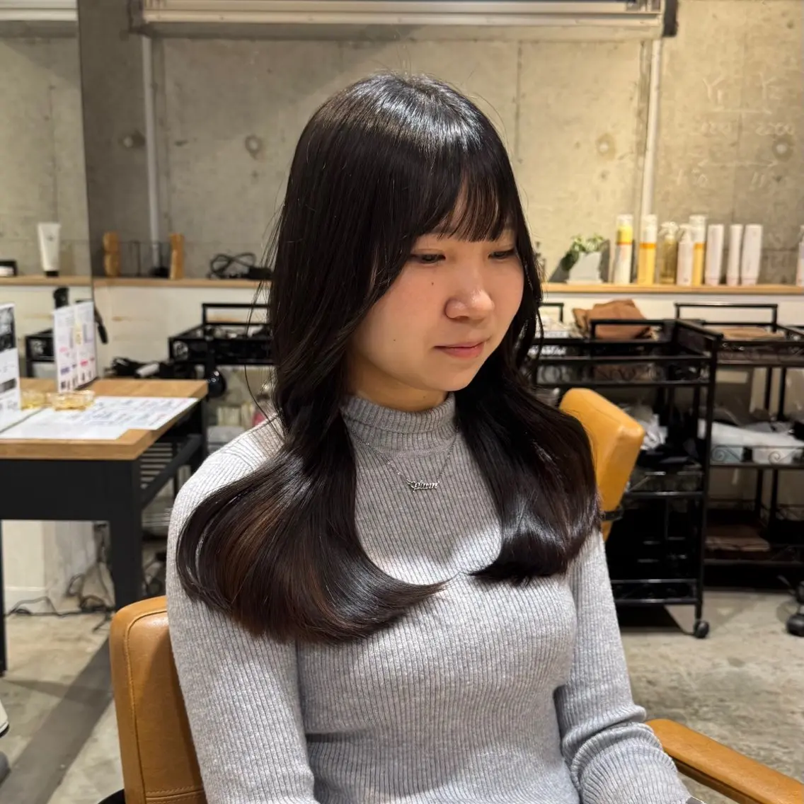 ロング カラー カット トリートメント 谷本虎太郎 レイヤー🌈ボブのヘアスタイル