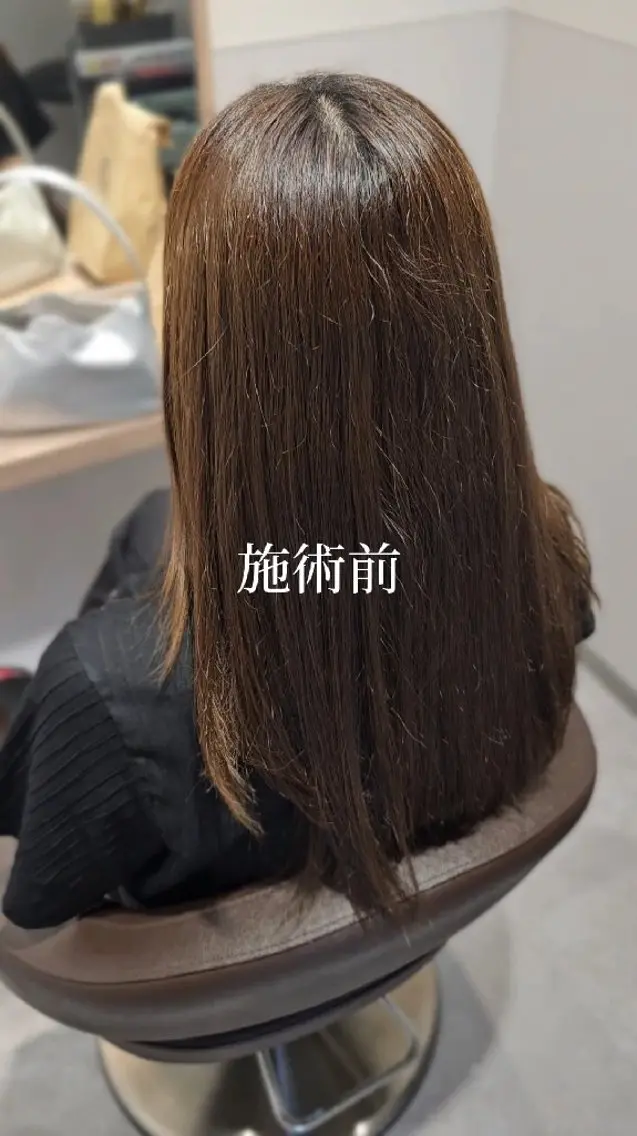 セミロング カラー ケアカラー デザインカット トリートメント カット ヘアカラー トリートメント 【垢抜けカラー/ 縮毛矯正】Taikiのヘアスタイル