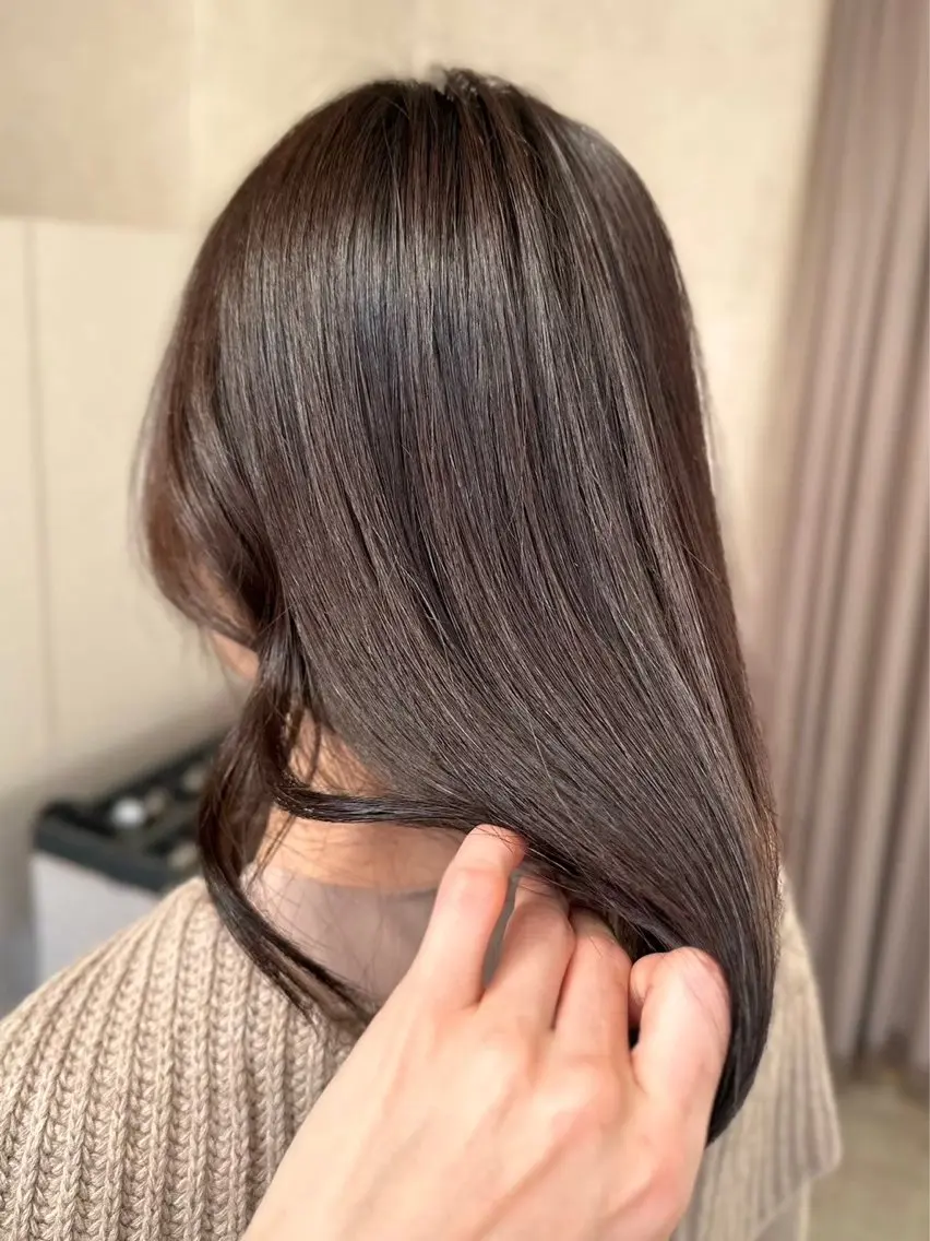 ロング カラー lnity   森 千尋のヘアスタイル