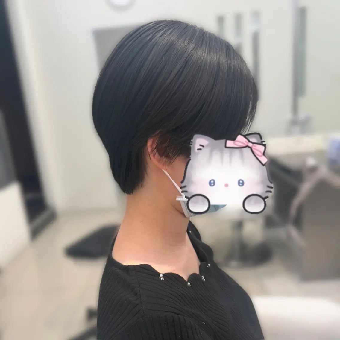 ショート ショートヘア 顔周り似合わせ/ツヤ カラー🌙🪽じゅりのヘアスタイル
