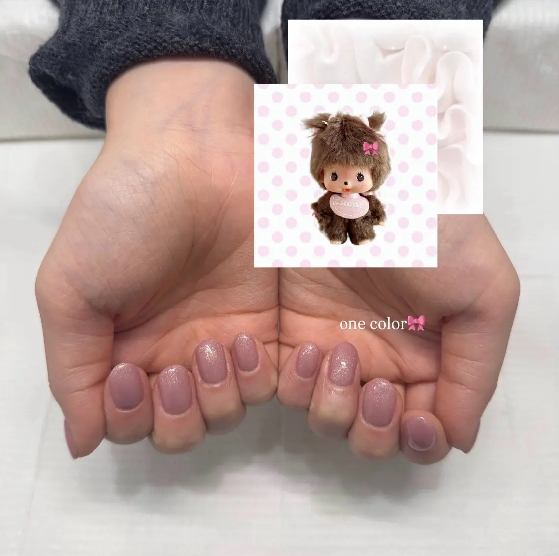 ネイル 🎀RUI🎀ネイル 練習モデル⊹˚₊のネイルデザイン