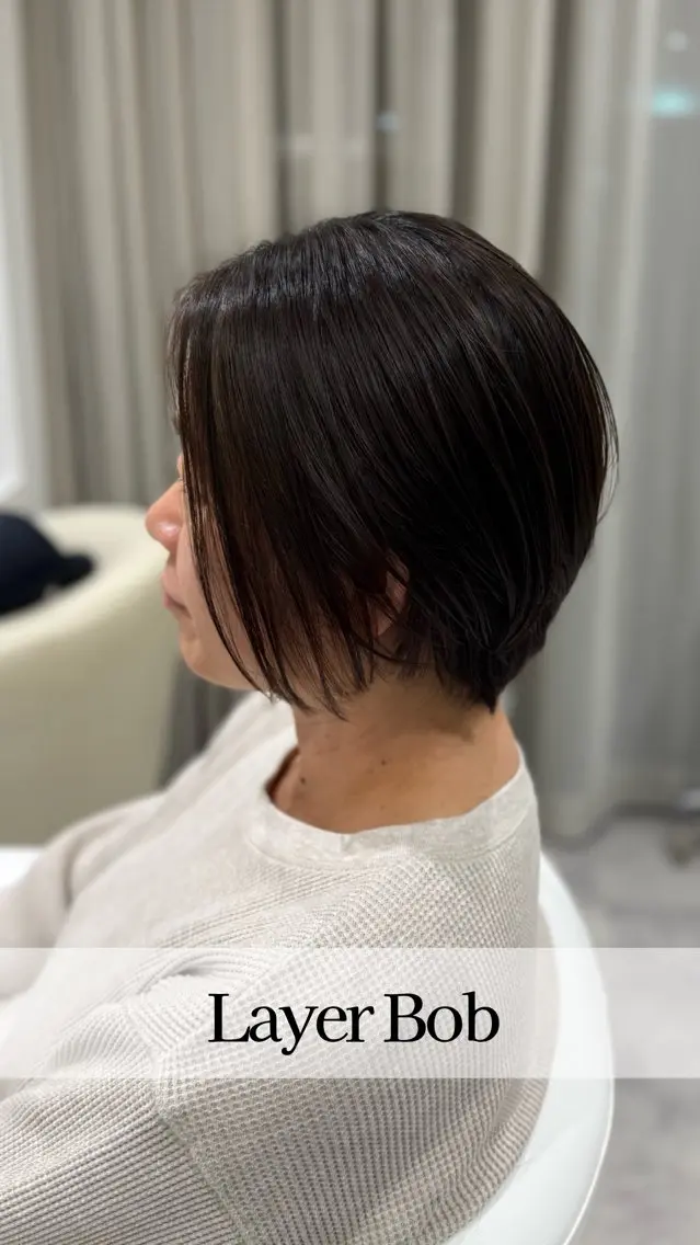 ショート ボブ ボンニー fukunagaのヘアスタイル