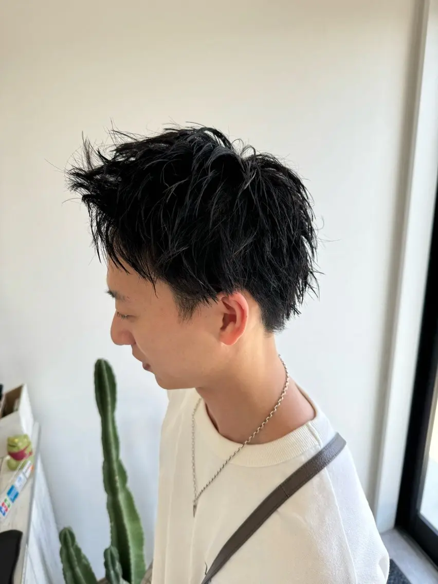ショート ショートヘア カット 岐阜No.1メンズ 美容師／村上達紀のヘアスタイル