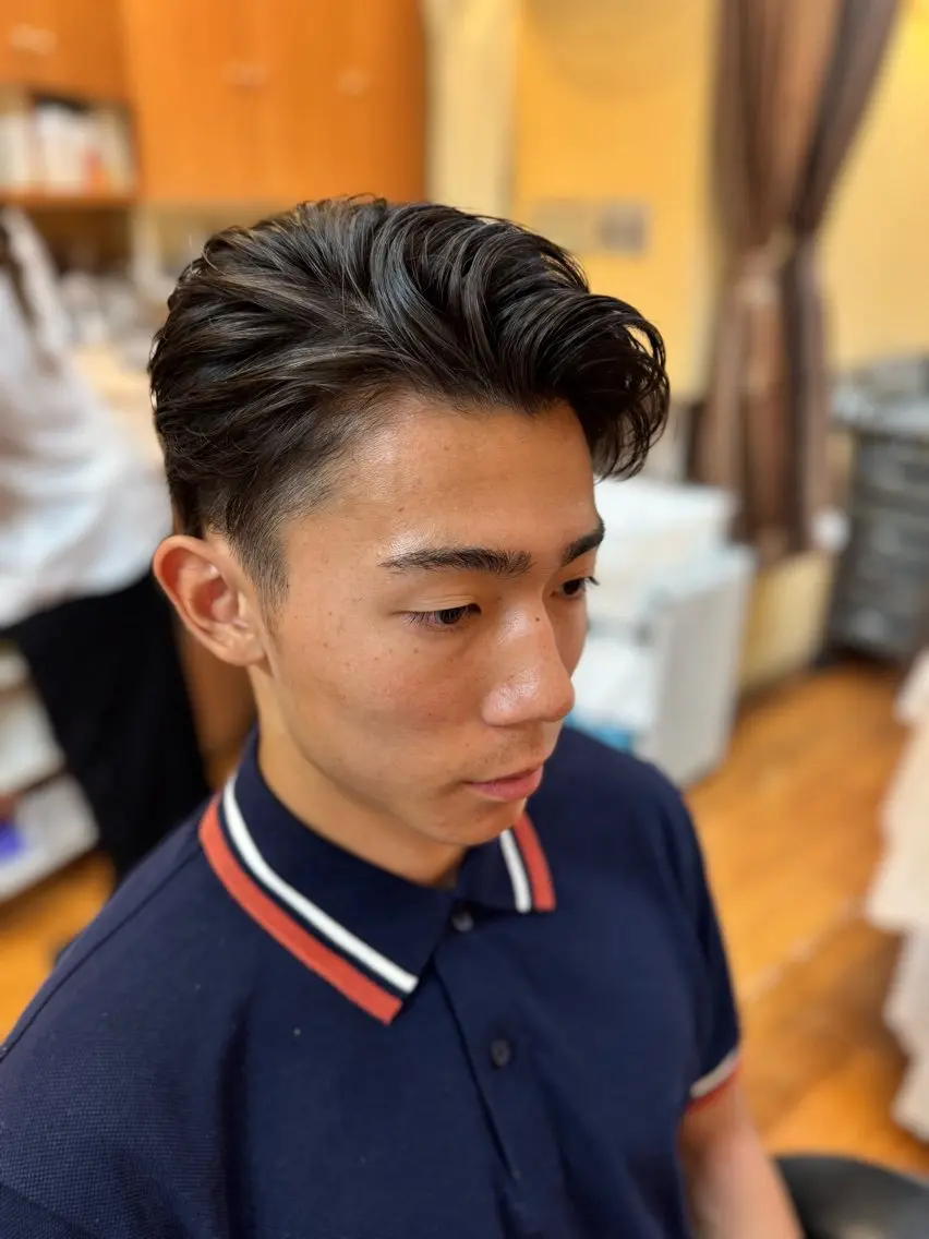 ミディアム メンズ Misaki Kuradomeのヘアスタイル