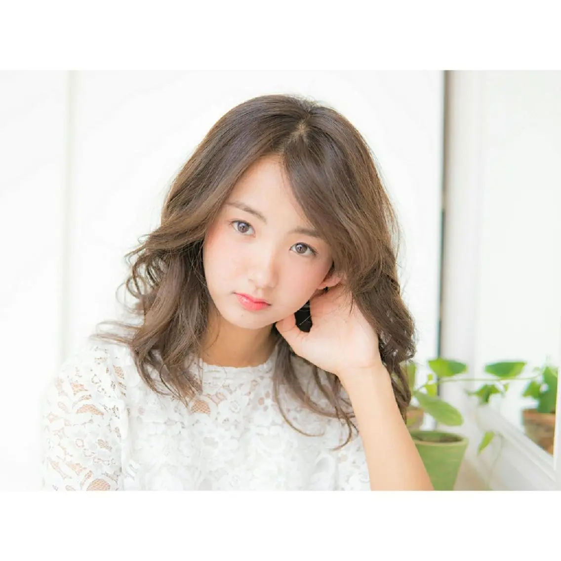 セミロング 永野 良一のヘアスタイル