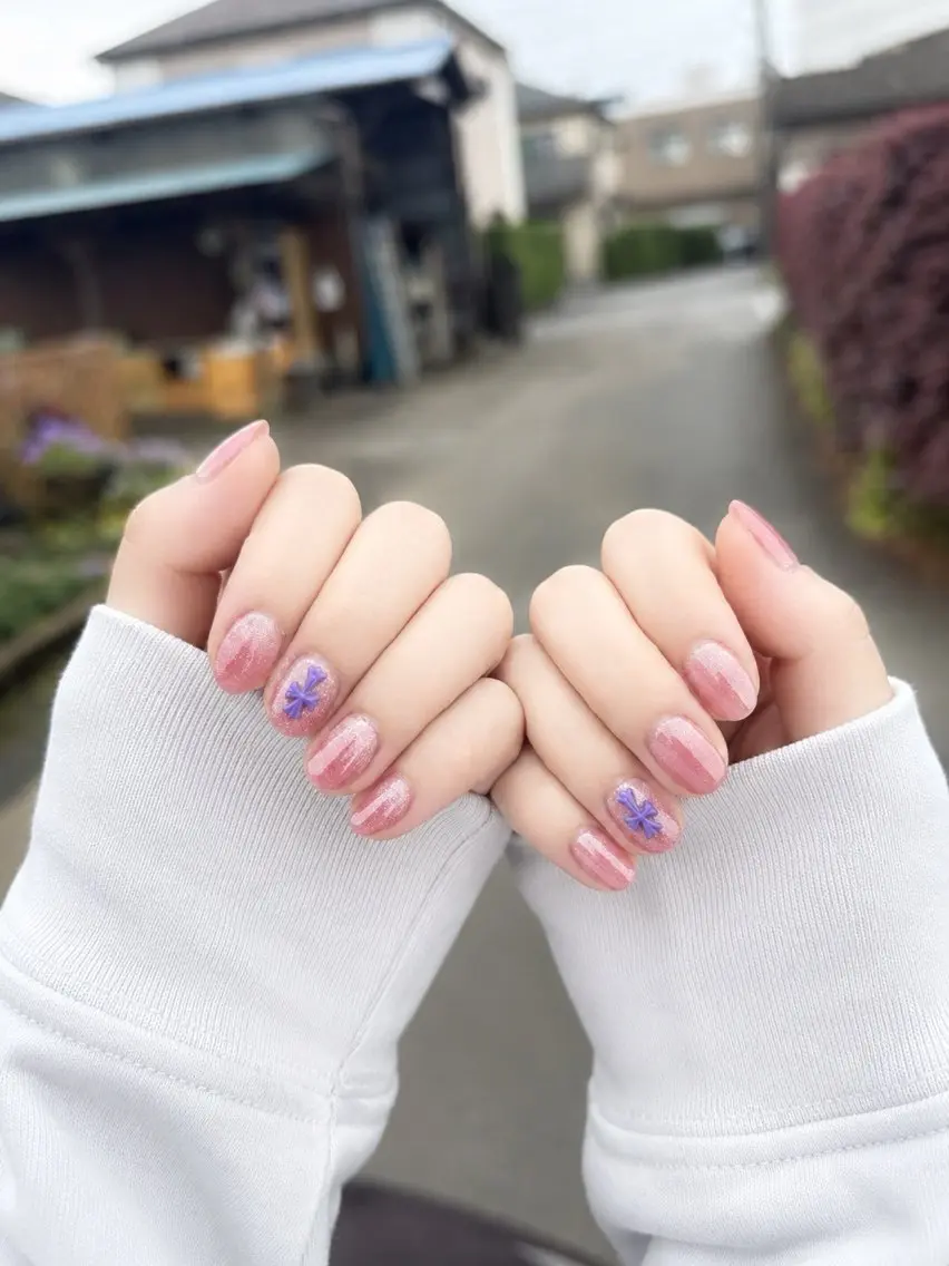 ネイル 卒業式 kim huệのネイルデザイン