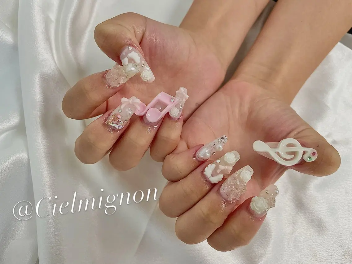 ネイル ハンドネイル Cielmignon chi♡のネイルデザイン