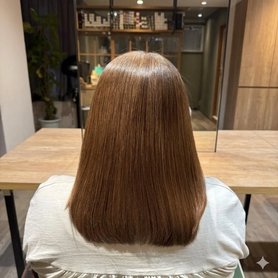 ミディアム パーマ 縮毛矯正 トリートメント ✵ ✯MOMOKA✯ ✵のヘアスタイル