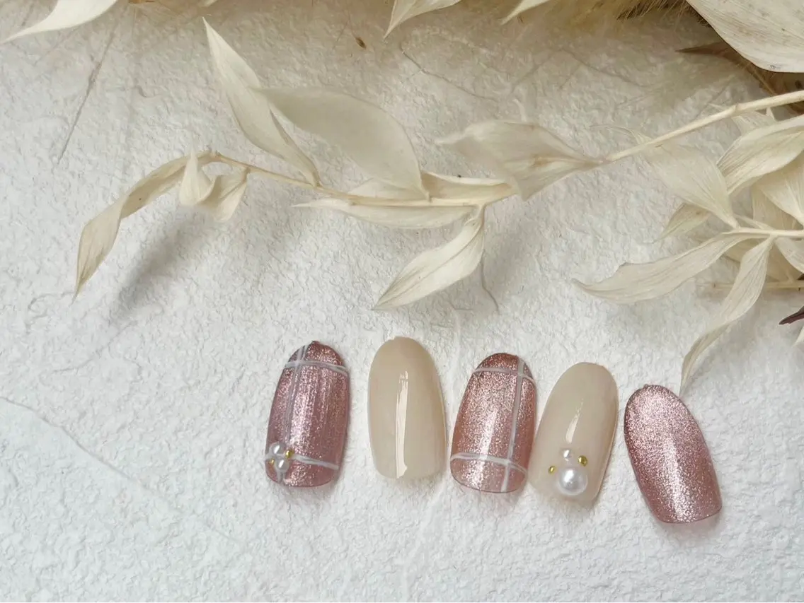 ネイル ジェルネイル メンズネイル パラジェル ワンホンネイル ブライダルネイル ハンドネイル kiki nail &brow二子玉川のネイルデザイン