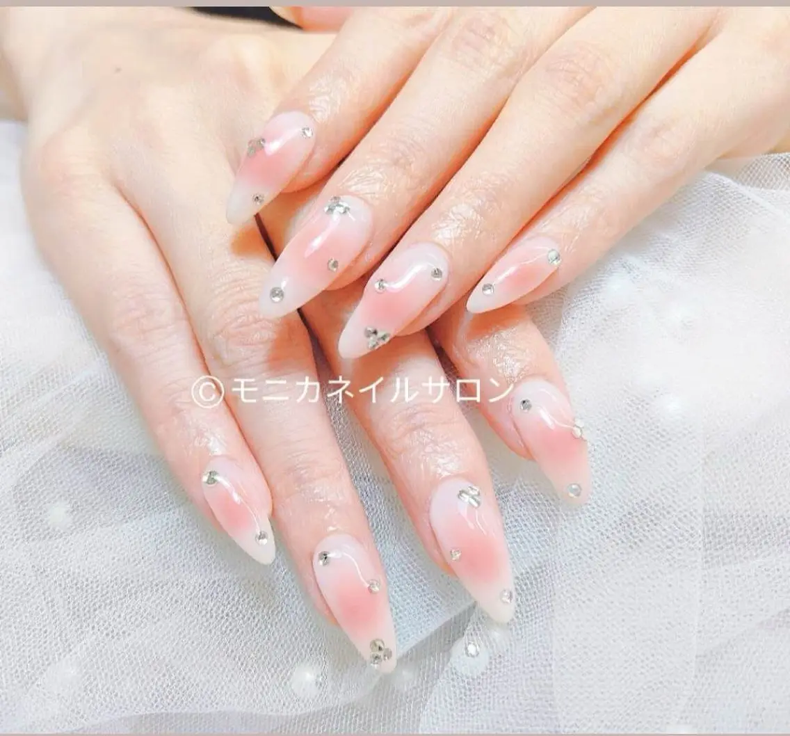 🌷チークネイル+スードン付き放題🌷ジェルオフ込みの写真
