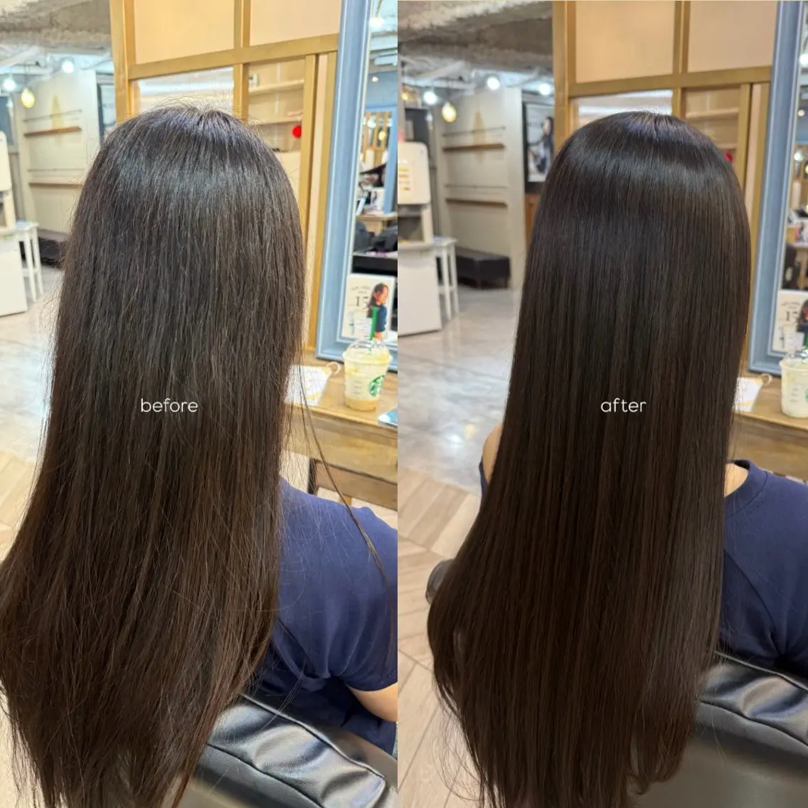 ロング トリートメント ふたば /暖色カラー /ワインレッドのヘアスタイル