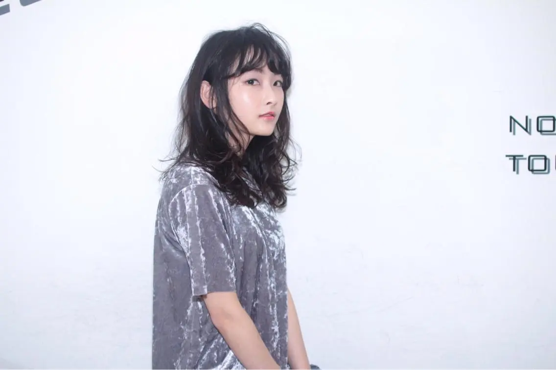 セミロング カラー パーマ ヘアアレンジ miiro 長津田 髪質改善 フジムラのヘアスタイル
