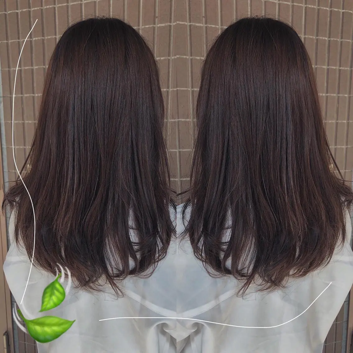 カラー アッシュ アッシュブラウン ブラウンカラー 後藤 陽花子のヘアスタイル