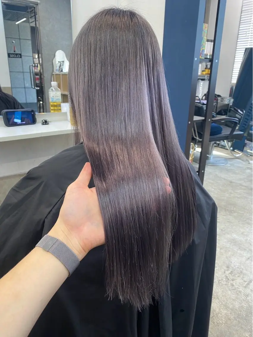 ロング カラー Peyp博多 SORAモデル募集のヘアスタイル