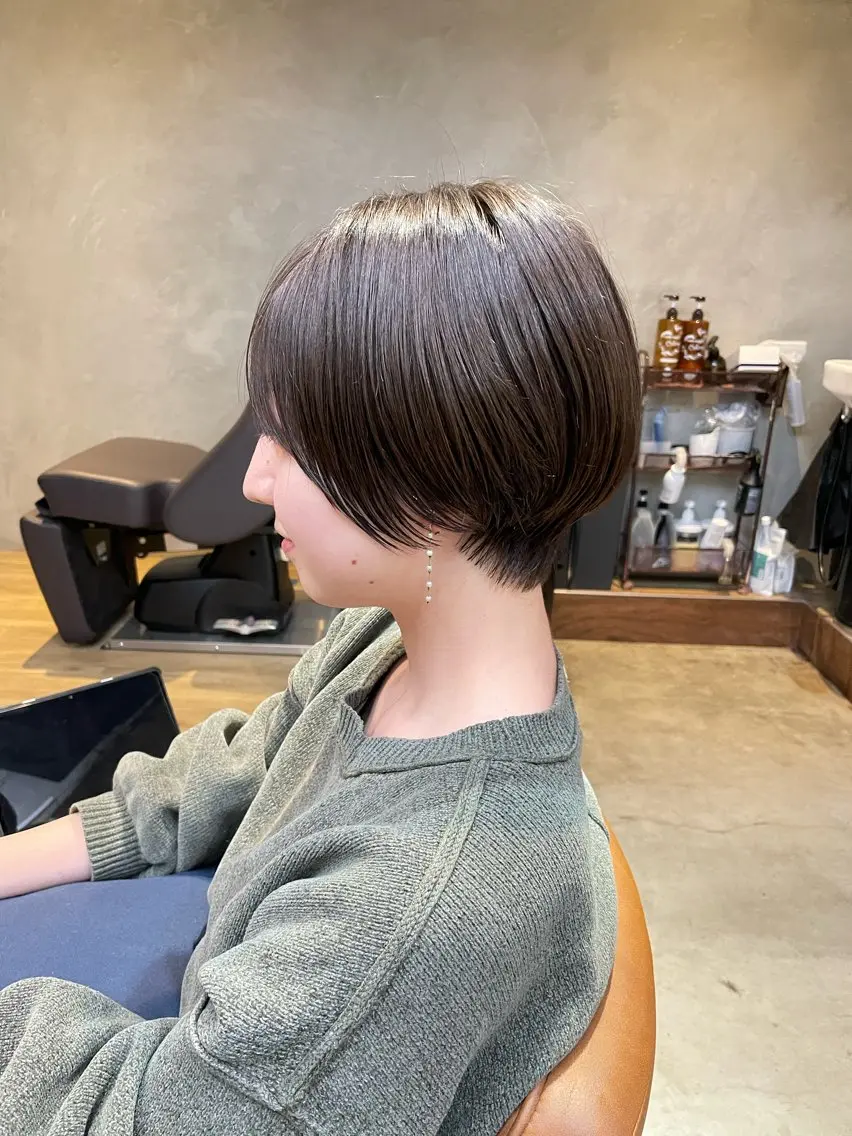 ショート カラー カット ヘアカラー 【ショートカット 美髪矯正】今井隆太のヘアスタイル