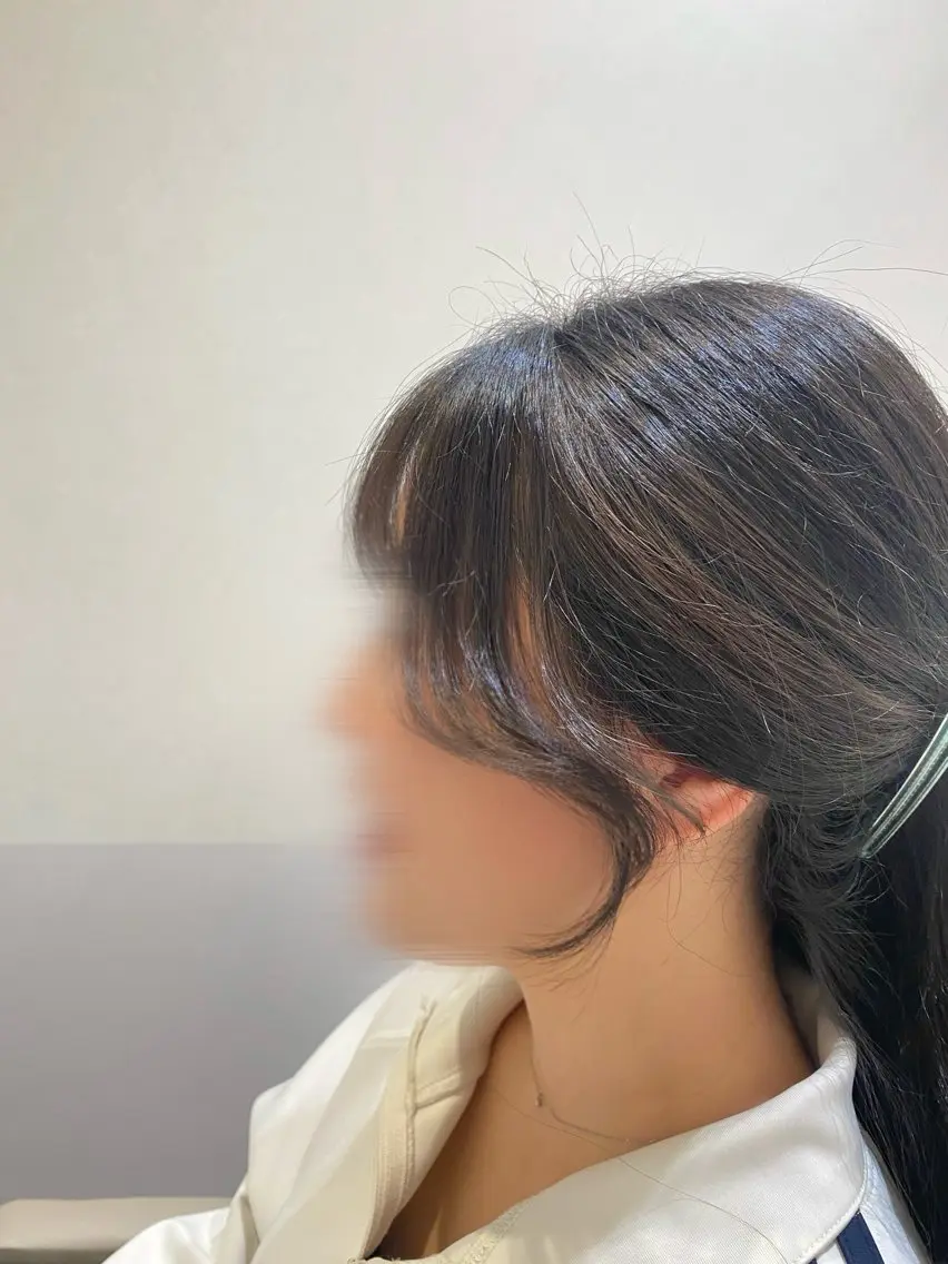 ロング 顔周りカット 似合わせカット カット 韓国ヘア・カラー 🩵SHIZUKUのヘアスタイル