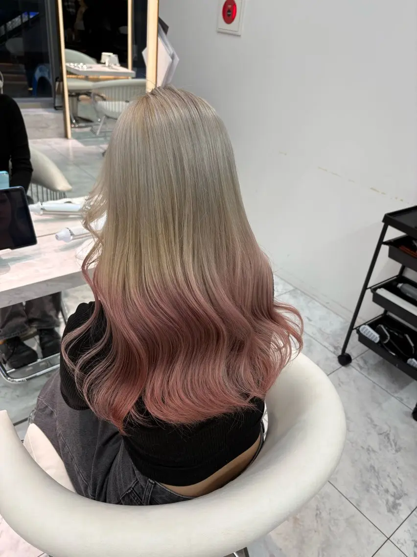 ロング カラー ヘアカラー 北九州①の艶髪師♥️ ♣️♦️♠️翔大のヘアスタイル