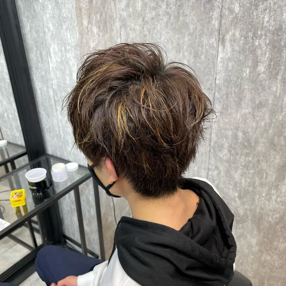 カラー メンズ メンズハイライト ハイライトカラー ✨メンズ特化✨鈴木 遼太のヘアスタイル