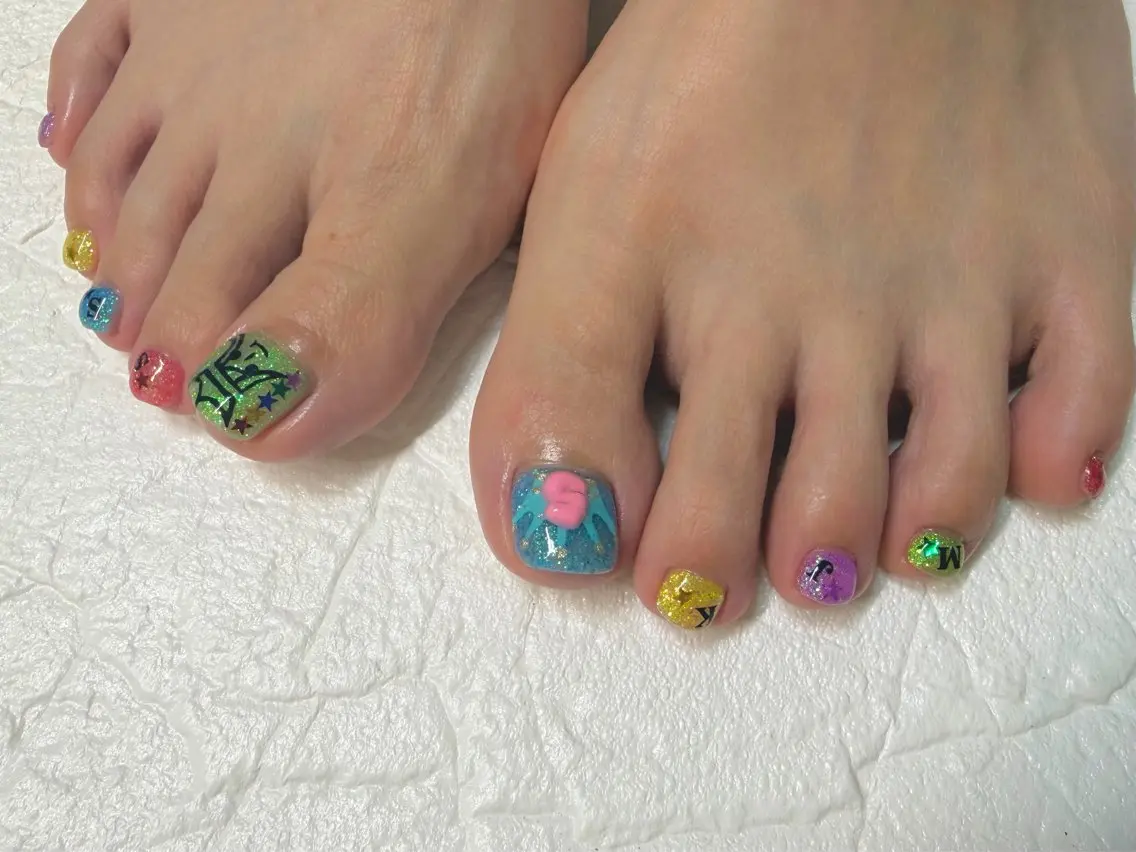 ネイル フットネイル MINORI Nail&Waxのネイルデザイン