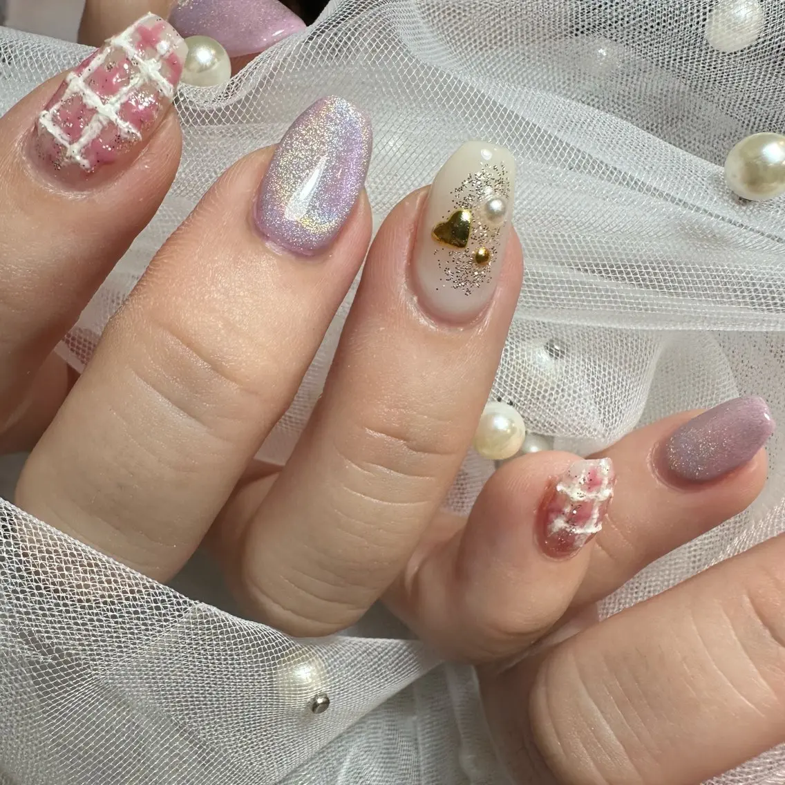 ネイル チークネイル 長さ出し フットネイル フレンチネイル ジェルネイル ハンドネイル Reillynail みさきのネイルデザイン