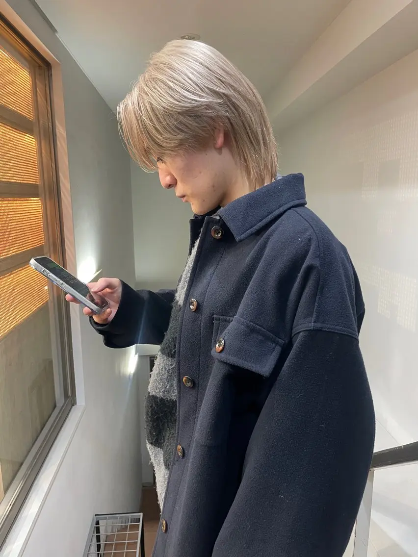 ショート ヘアカラー ⭐️透明感カラー⭐️ とうごのヘアスタイル