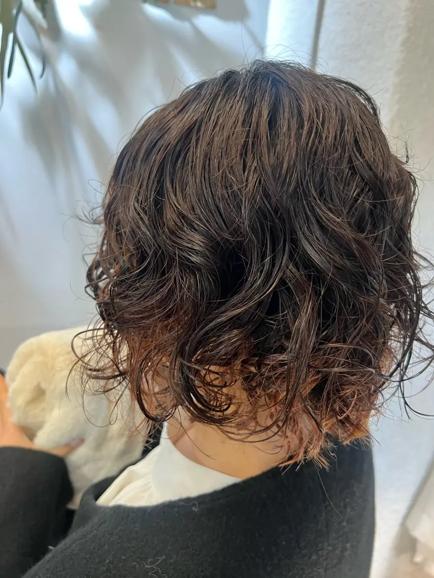 ショート パーマ ボブ ショートヘア オタク特化美容師💟 チバコナツのヘアスタイル