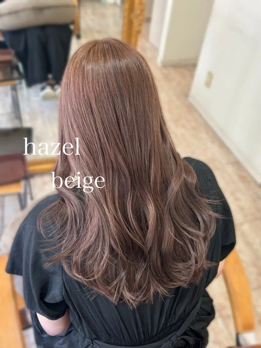 ロング カット ヘアカラー トリートメント 【艶ヘア】 どうまえのヘアスタイル