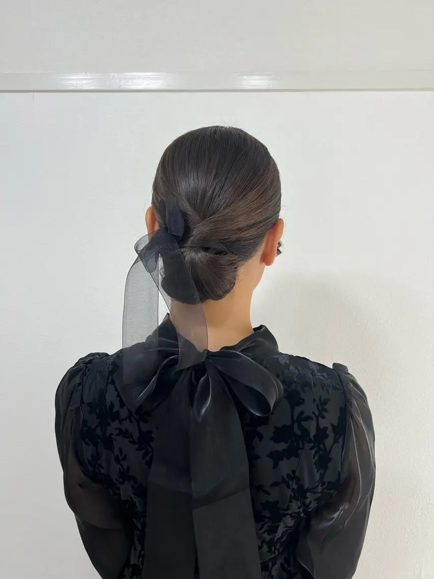 ロング ヘアアレンジ 大羅 海比のヘアスタイル