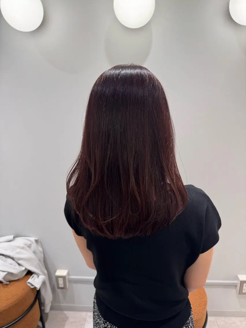 セミロング カット ヘアカラー 🌼nonoka🌼 モデル募集中🛵のヘアスタイル