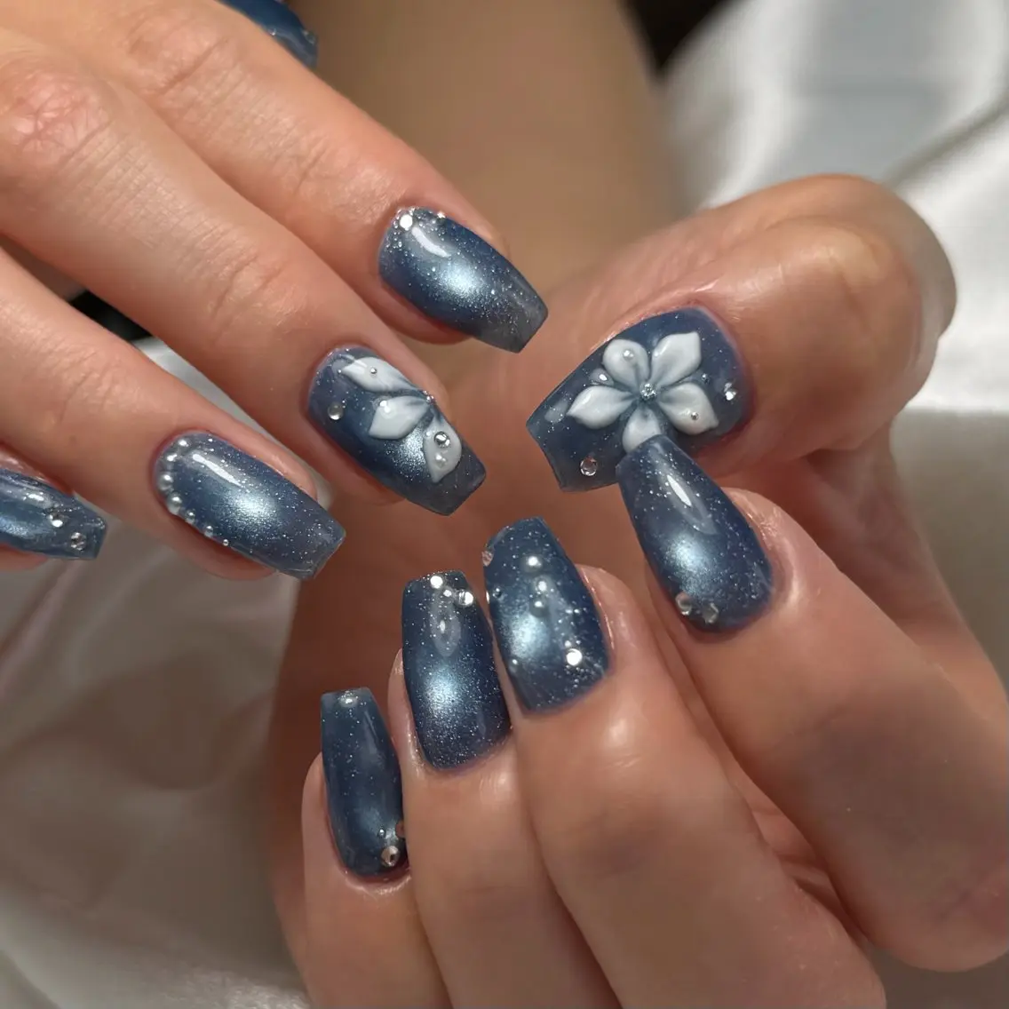 ネイル フラワーネイル ハンドネイル nail by naduのネイルデザイン