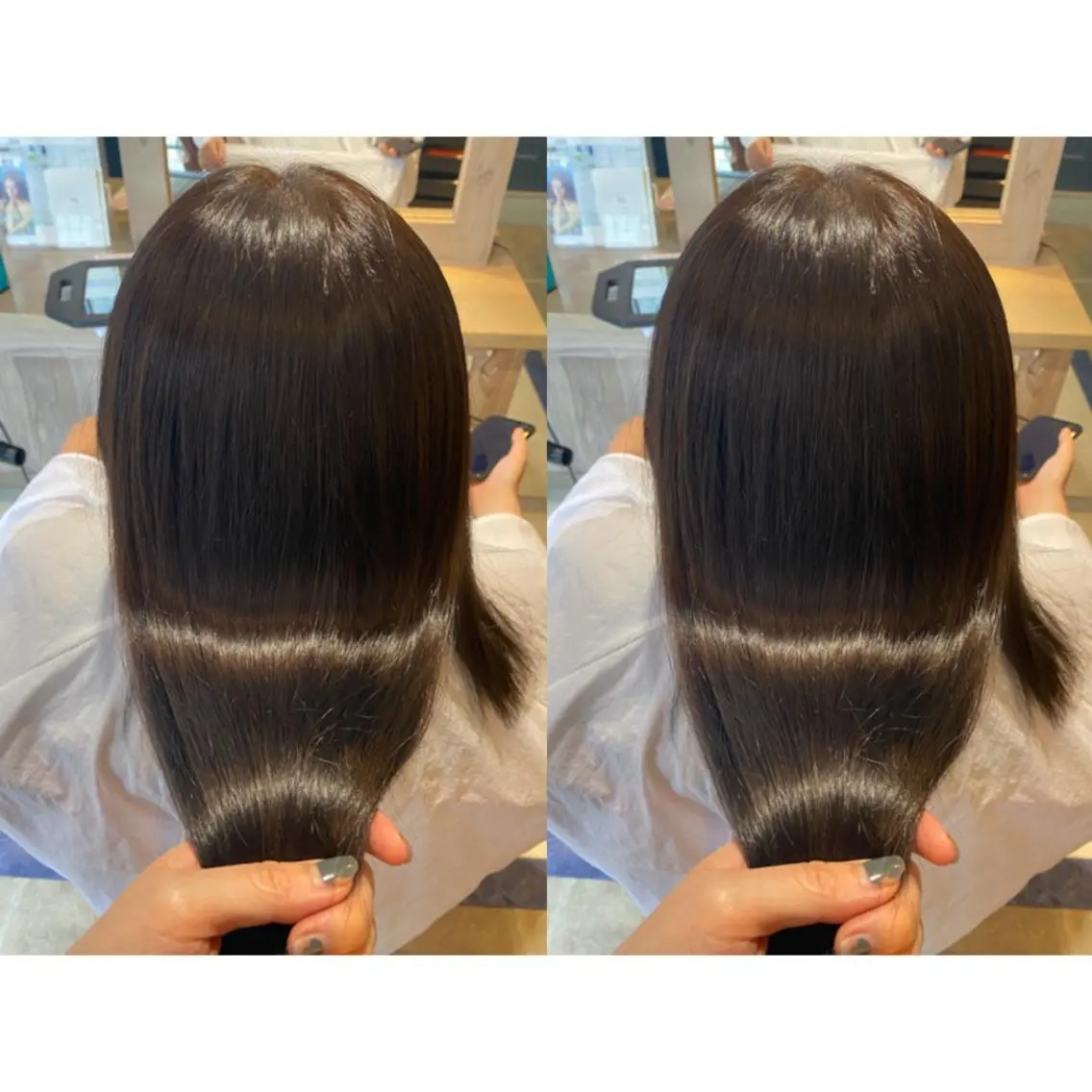 カラー ブラウンカラー 🩵盛れる顔周りヘア EMI🩵のヘアスタイル