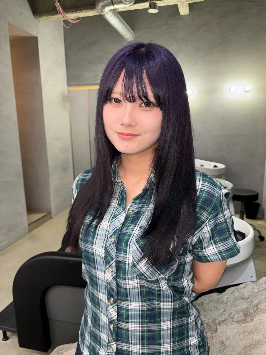 ロング カラー ヘアカラー デザインカラー /rioのヘアスタイル