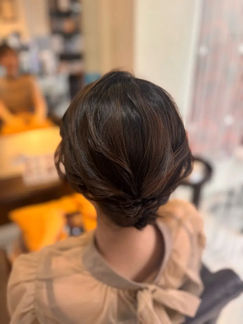 ヘアアレンジ ボブ ヘア&メイク💄 TAIKIのヘアスタイル