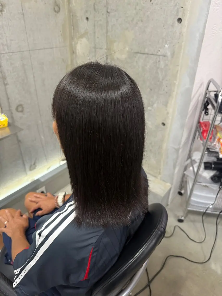 縮毛矯正 ゆず 新丸子/  武蔵小杉のヘアスタイル