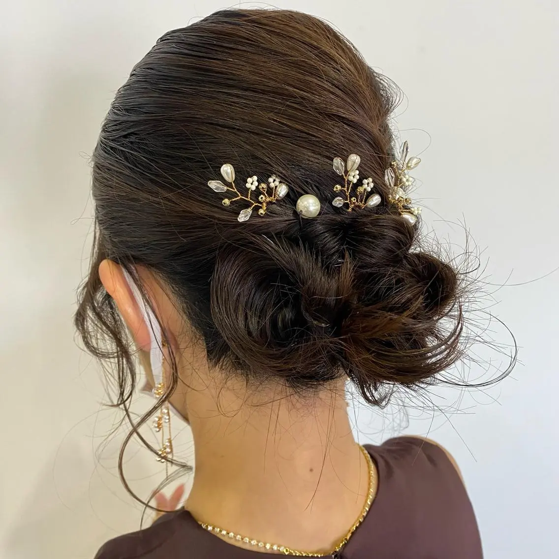 ミディアム ヘアアレンジ ヘアセット 田谷 夏生のヘアスタイル