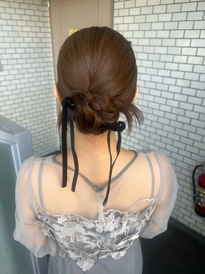 ヘアアレンジ ヘアセット 大人可愛いヘアメイク 💋🧚♀️しずかのヘアスタイル